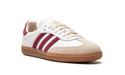 Samba White Sporty & Rich Core Burgundy