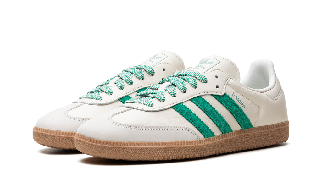 Samba White Off Court Green