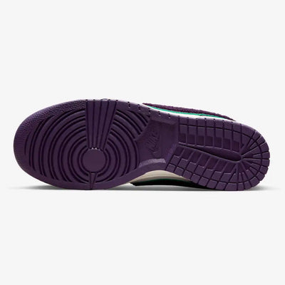 Dunk Low Purple Chenille Swoosh Sail Grand