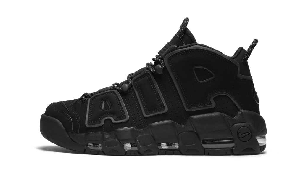Black Air More Uptempo Reflective