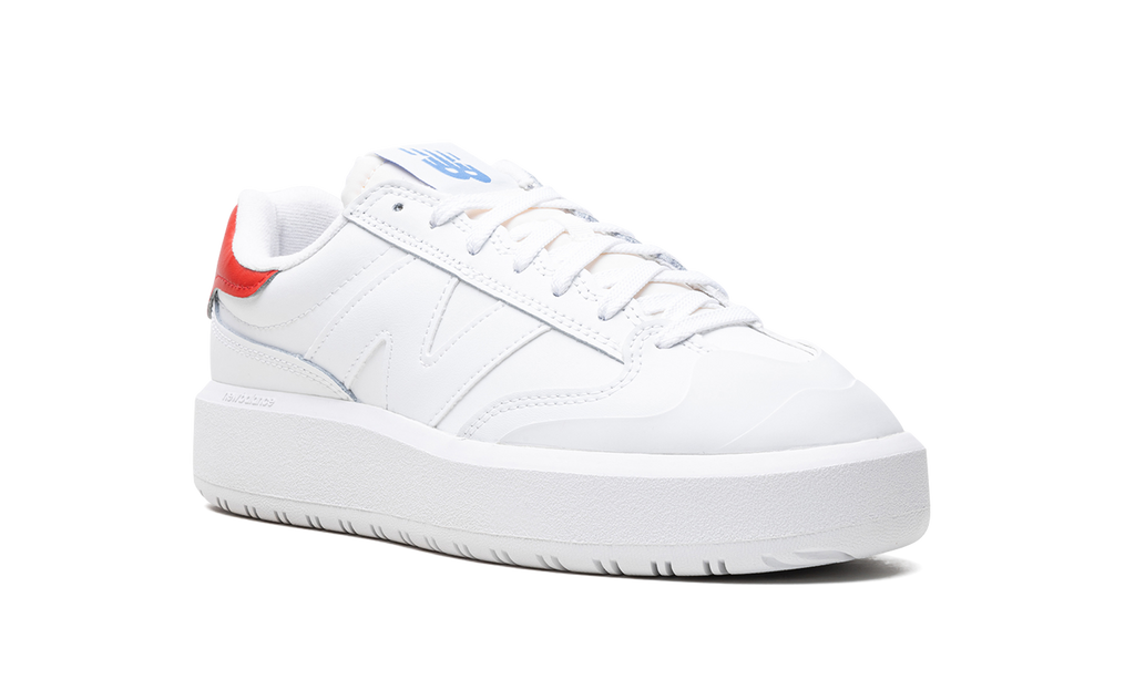 White CT302 / True Red