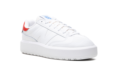 White CT302 / True Red