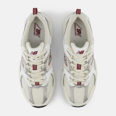 530 White Sea Salt Mercury Red