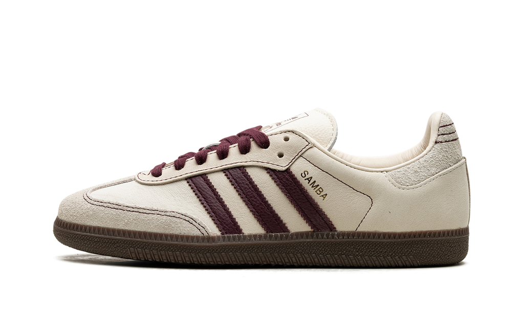 Samba White Wonder Maroon
