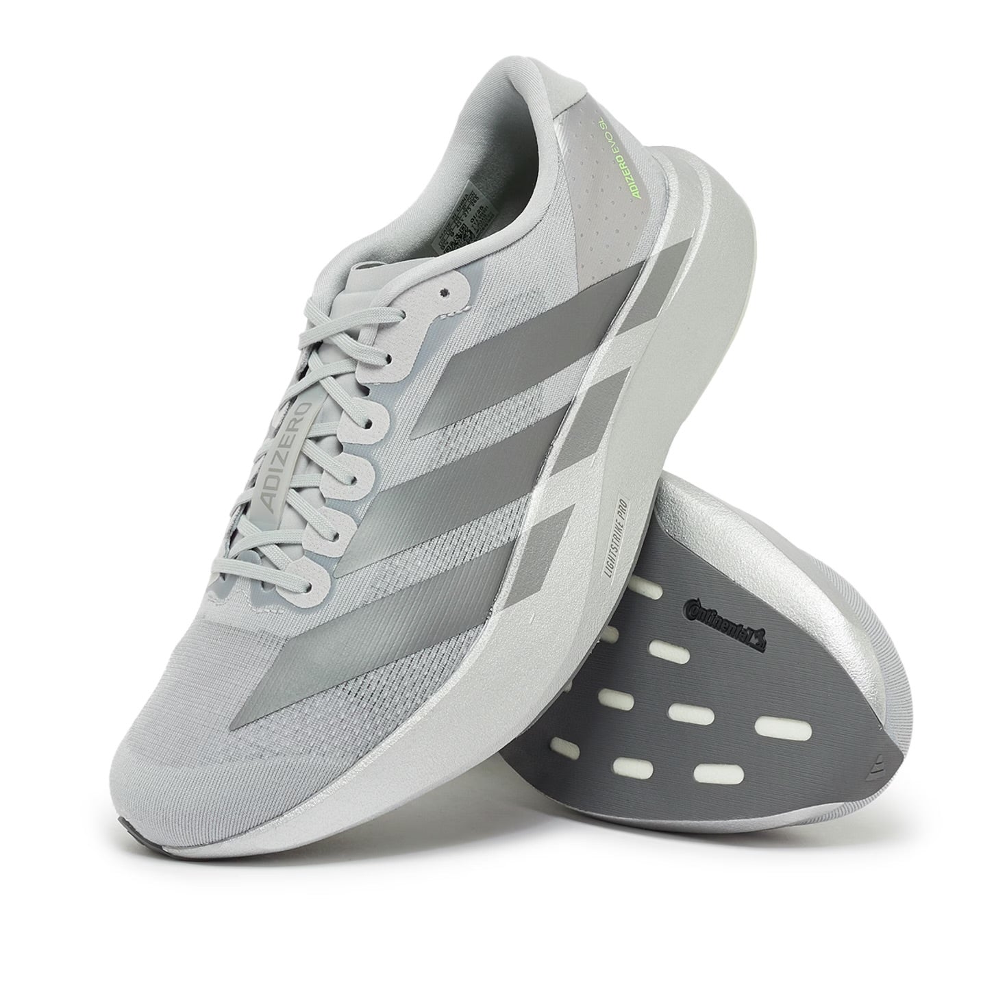 Silver Adizero EVO SL Metallic