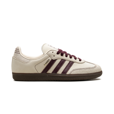 Samba White Wonder Maroon