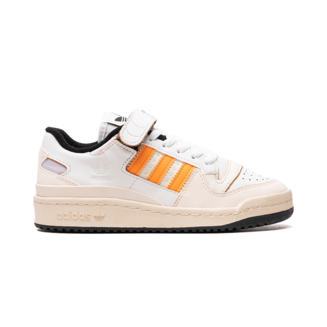 White Forum 84 Lo Wmns Off-White / Orange Rush