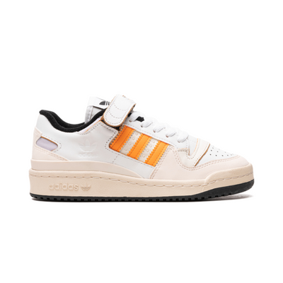 White Forum 84 Lo Wmns Off-White / Orange Rush