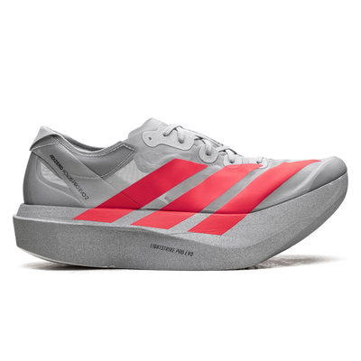 Grey Adizero Adios Pro EVO 2 "Silver Metallic/Lucid Red/Grey Two"