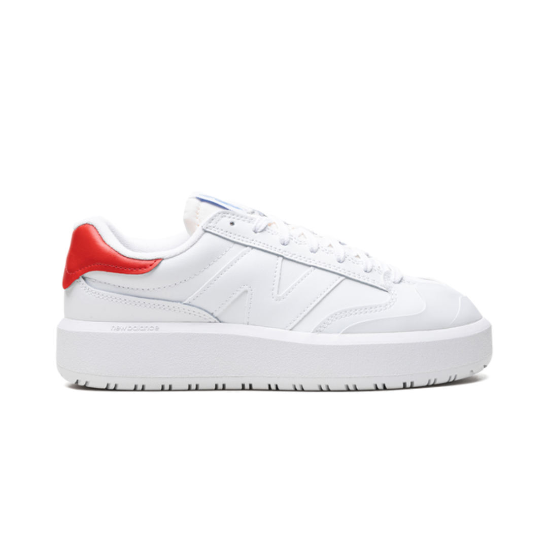 White CT302 / True Red