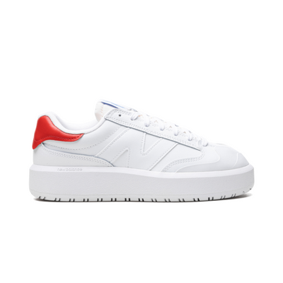White CT302 / True Red