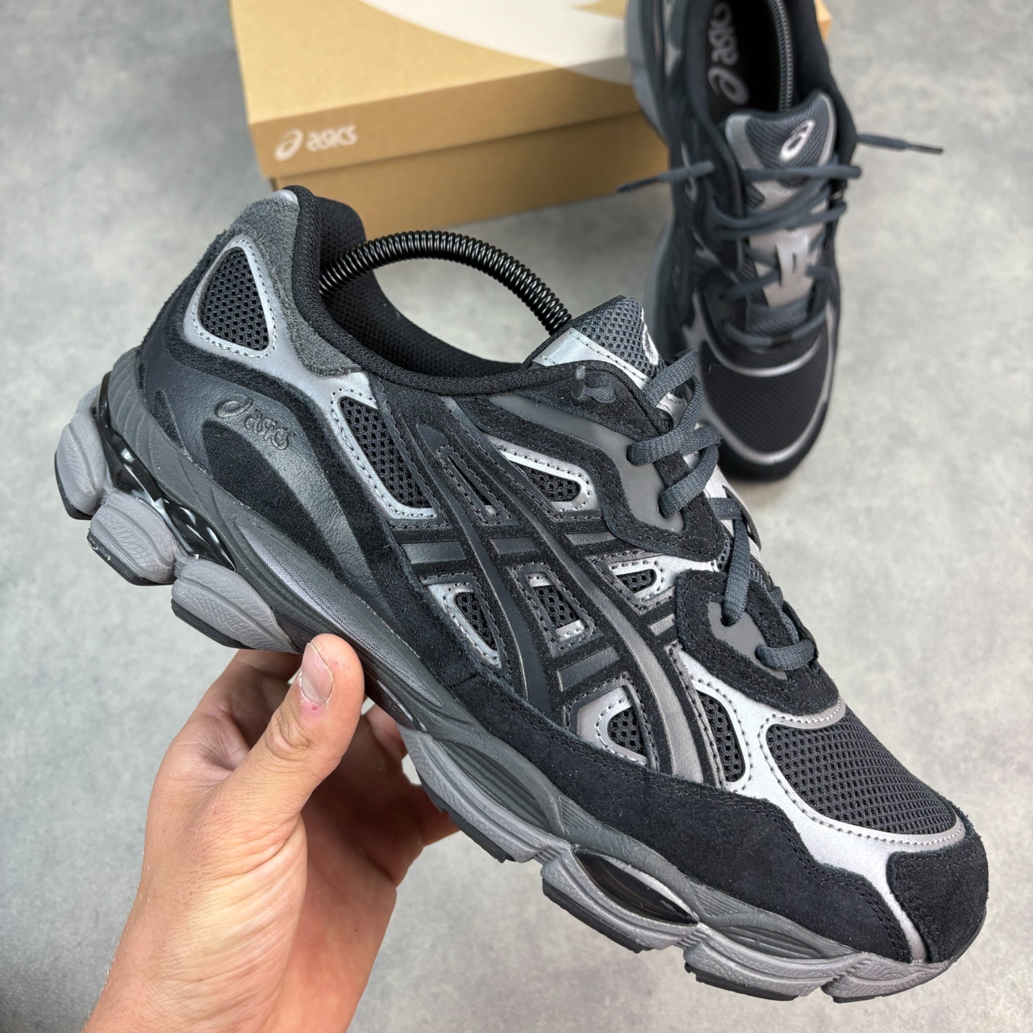 Gel NYC Black Graphite Grey
