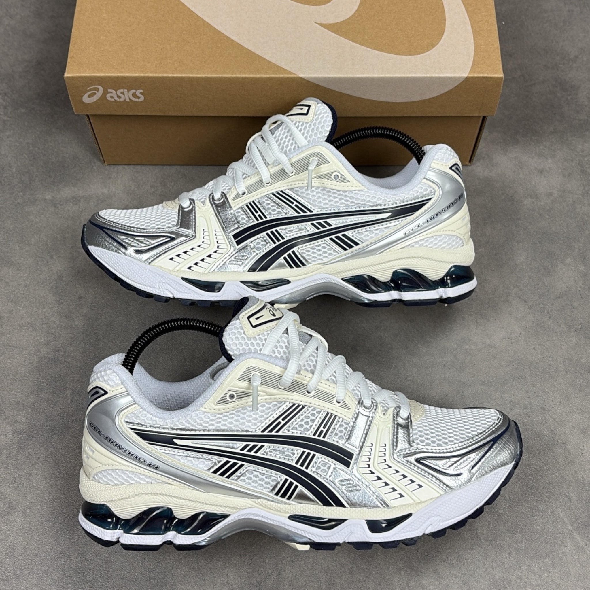 Kayano 14 White Gel Midnight (W)