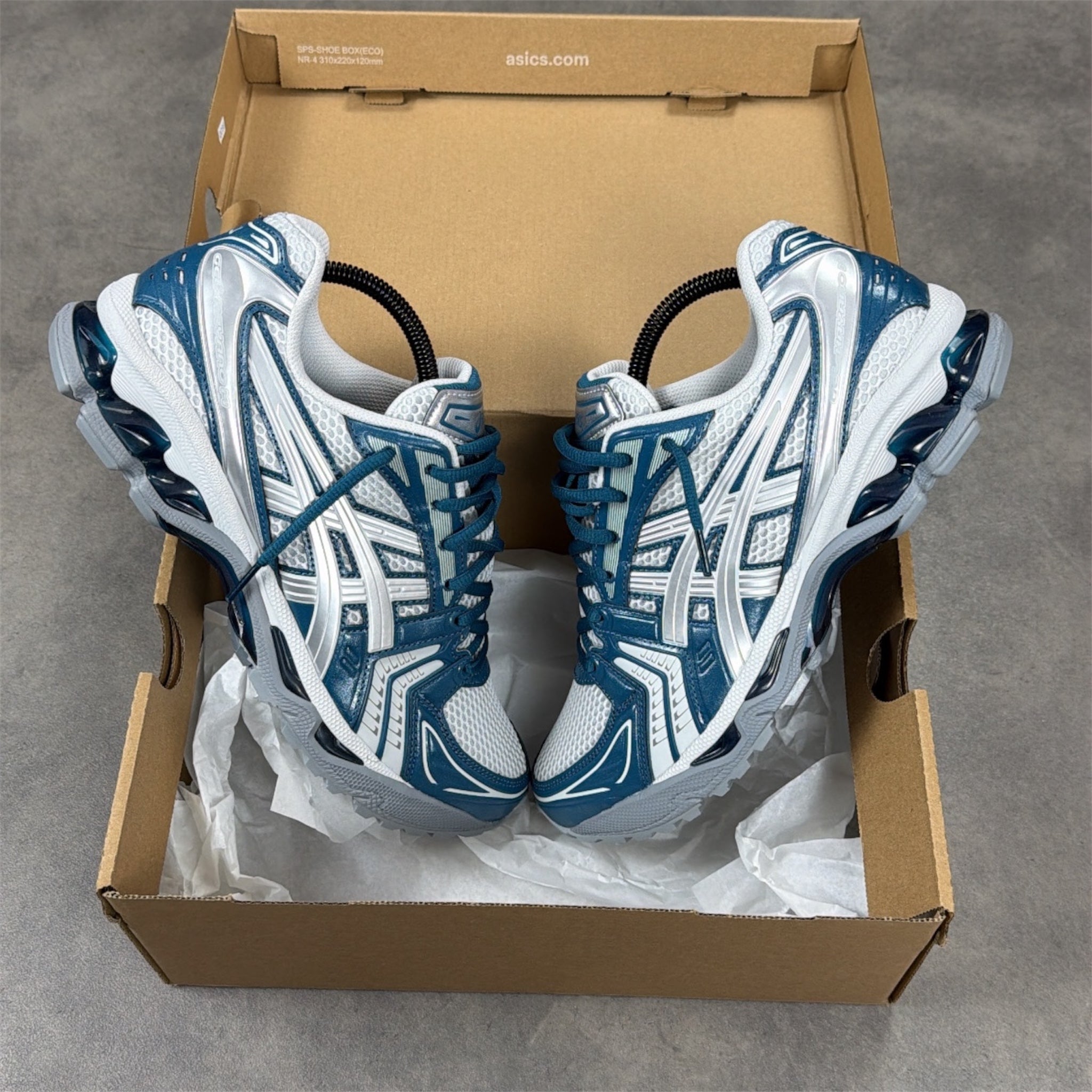 Kayano 14 Pure Silver Gel Glacier Grey Pure Silver