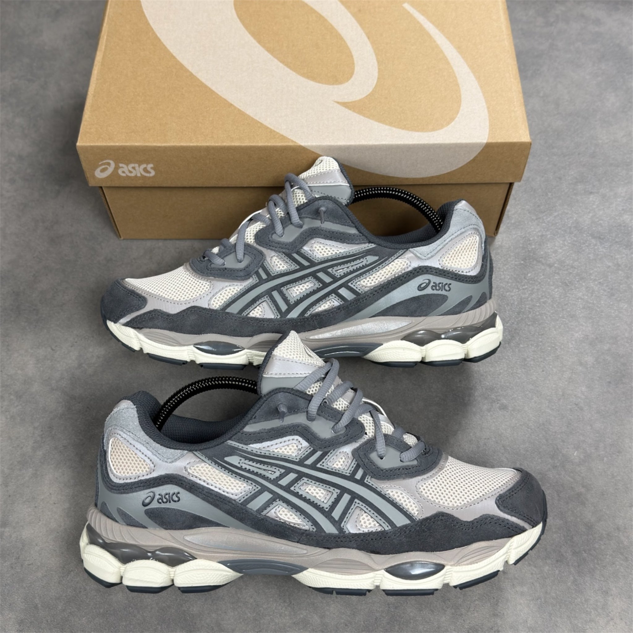 Gel NYC Grey Oatmeal Obsidian