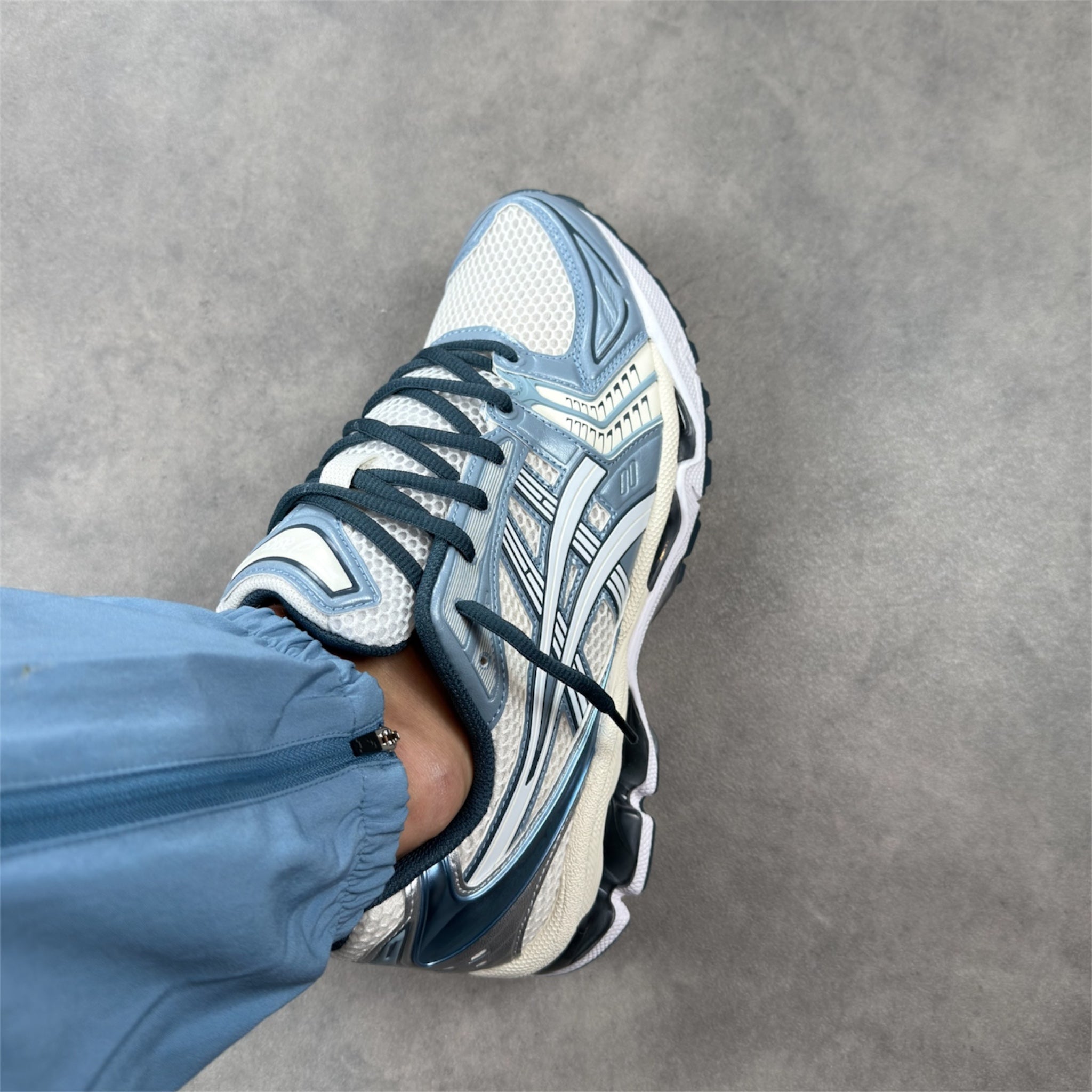 Kayano 14 Raw Indigo Cream Raw Indigo