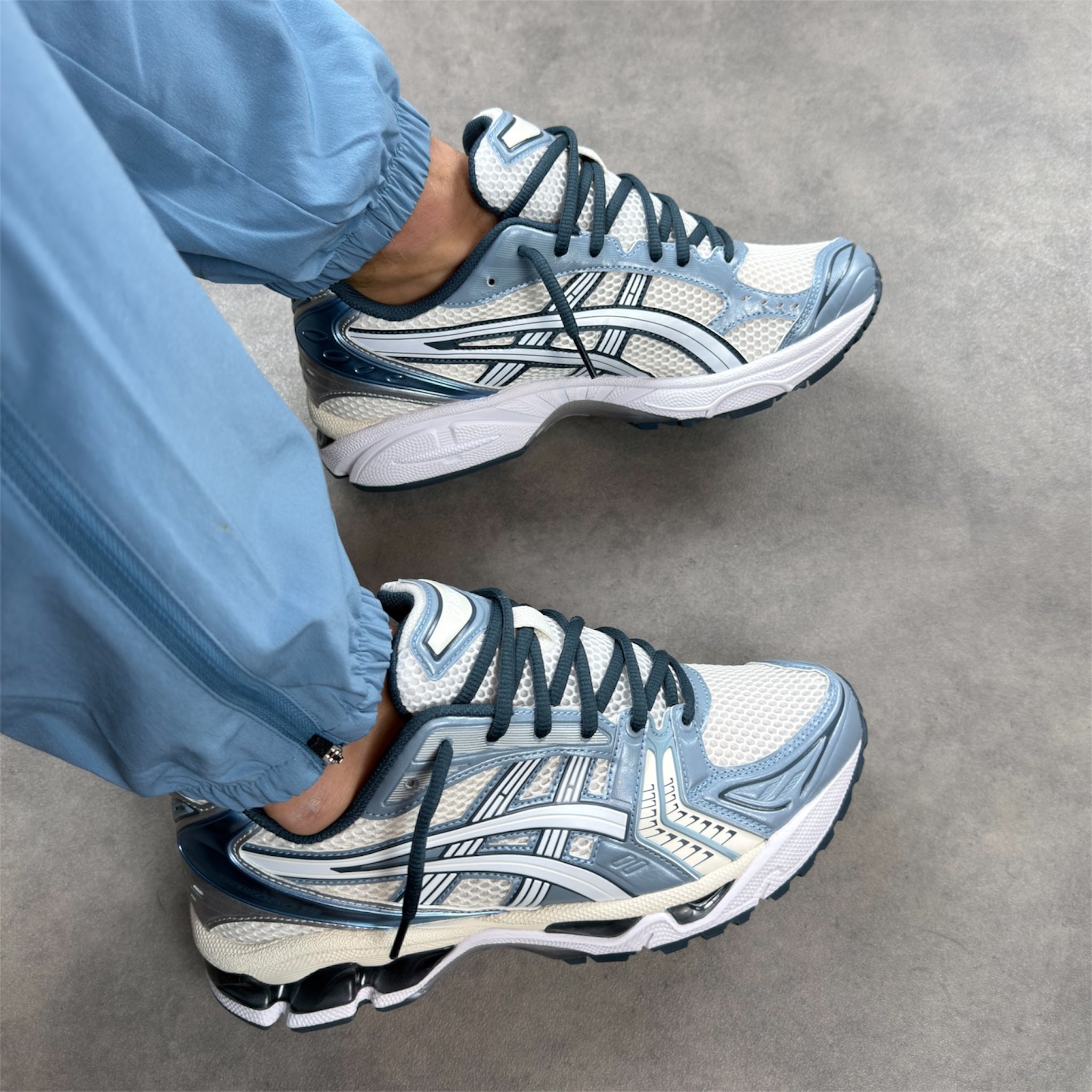 Kayano 14 Raw Indigo Cream Raw Indigo