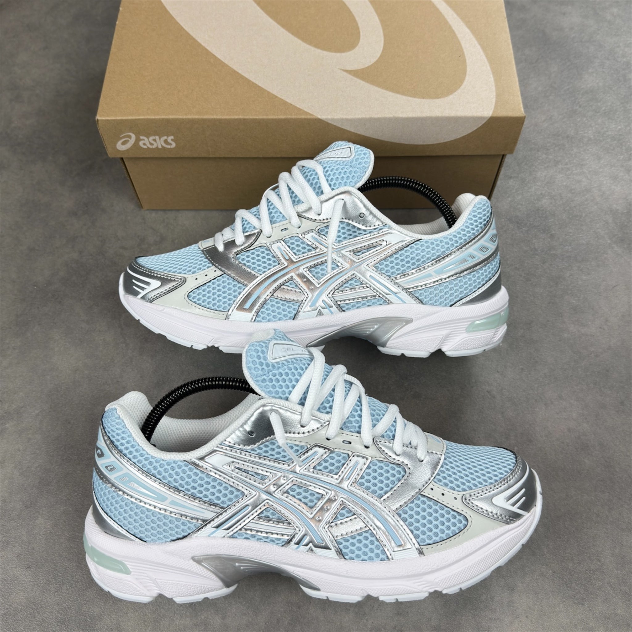 Gel 1130 Faded Denim Faded Denim Pure Silver
