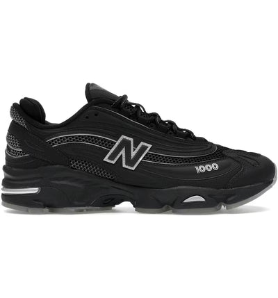 1000 White Black Silver Metallic