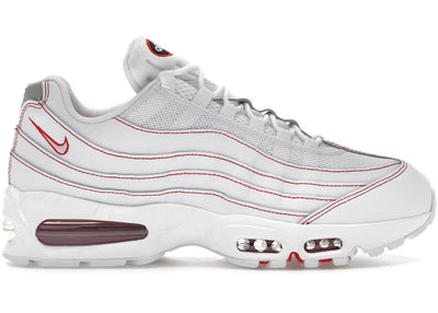 Air Max 95 White OG University Red