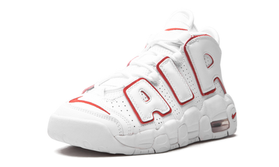 White Air More Uptempo Varsity Red Outline