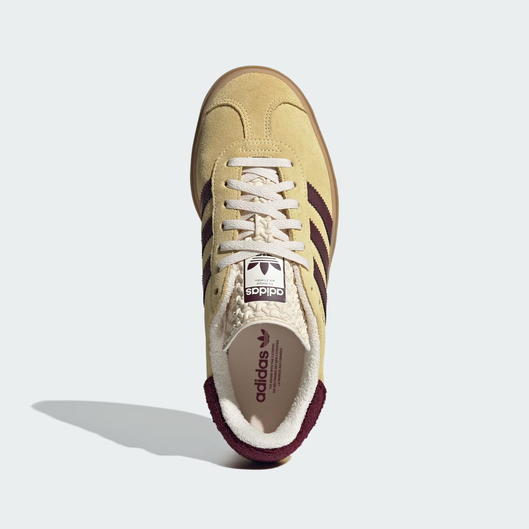 Yellow Gazelle Bold Almost Maroon