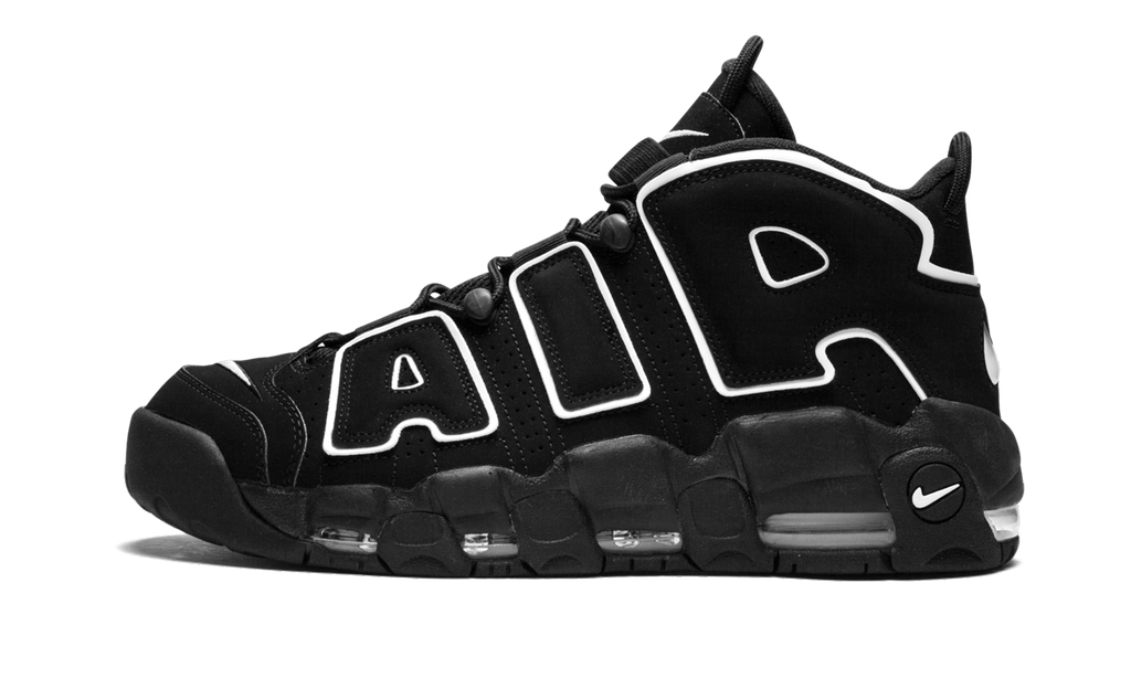 White Air More Uptempo Black