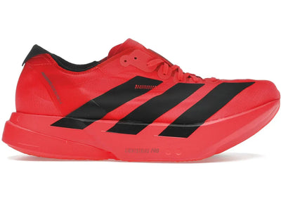 Black Adizero Adios Pro 4 Lucid Red