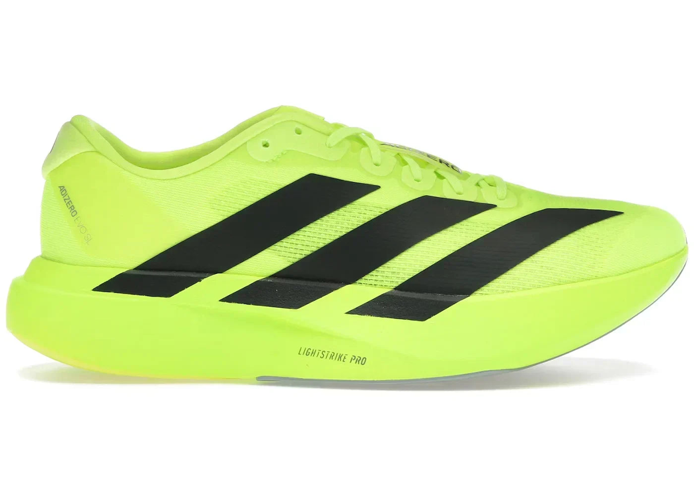 Black Adizero EVO SL Lucid Lemon Core