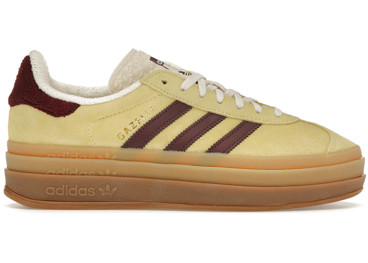 Yellow Gazelle Bold Almost Maroon
