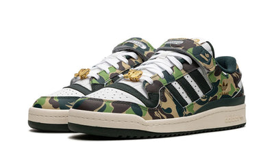Green Forum 84 Low Bape 30th Anniversary Camo