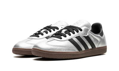 Samba Black Silver Metallic Gum