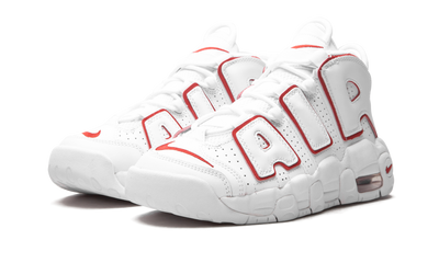 White Air More Uptempo Varsity Red Outline