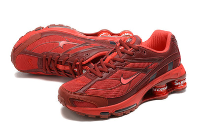 Red Supreme x Shox Ride 2