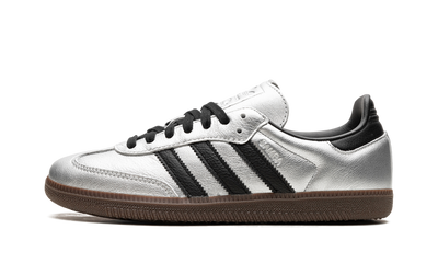 Samba Black Silver Metallic Gum