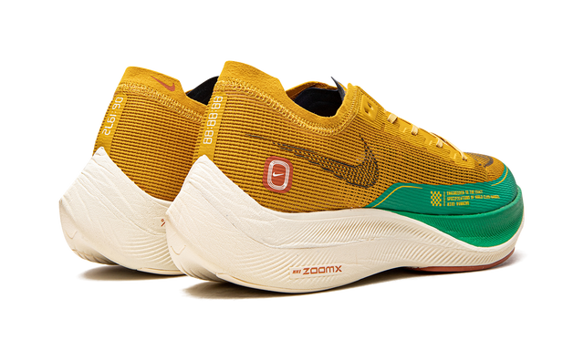 Green ZoomX Vaporfly Next% 2 Dark Sulfur Stadium