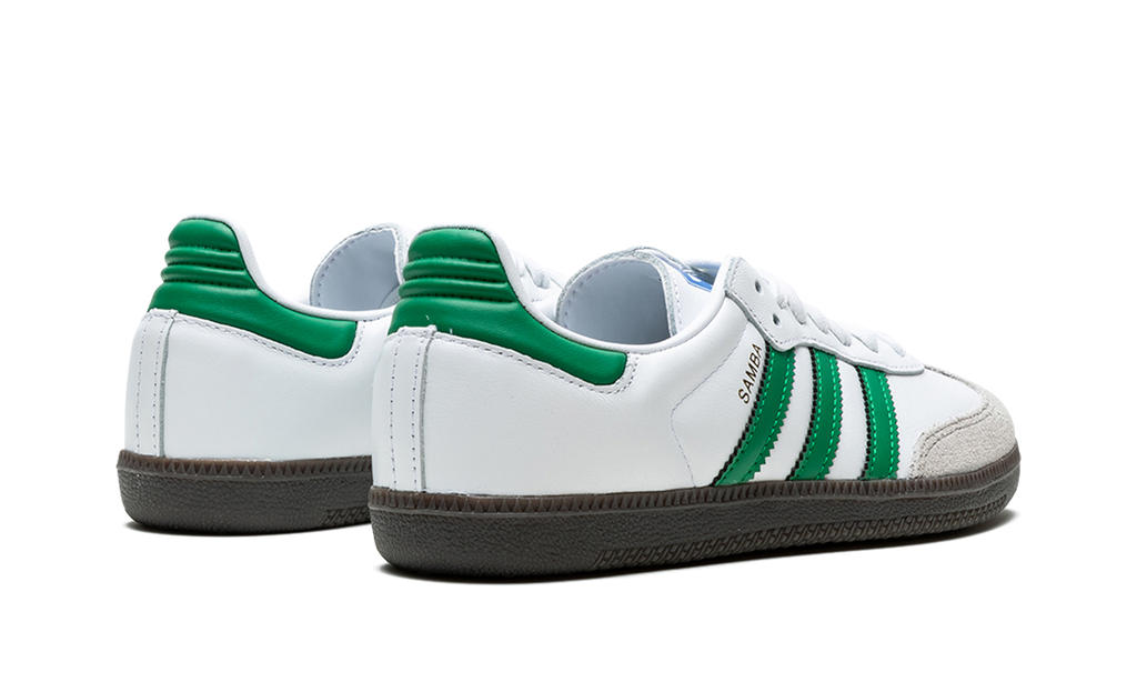 Samba White OG Footwear Green