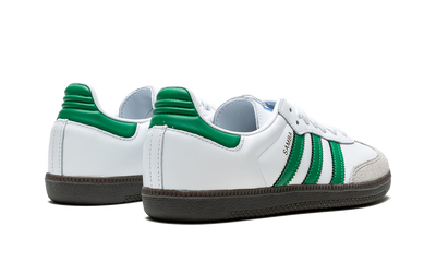 Samba White OG Footwear Green