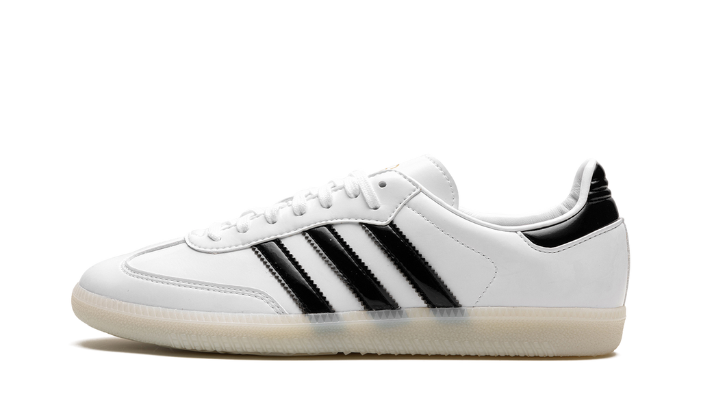 Samba White Patent Leather