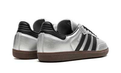 Samba Black Silver Metallic Gum