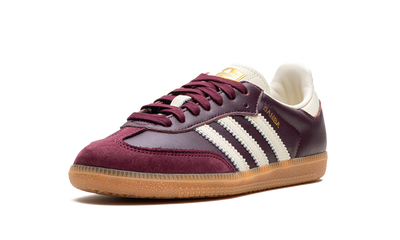 Samba Cream White Maroon Cream White
