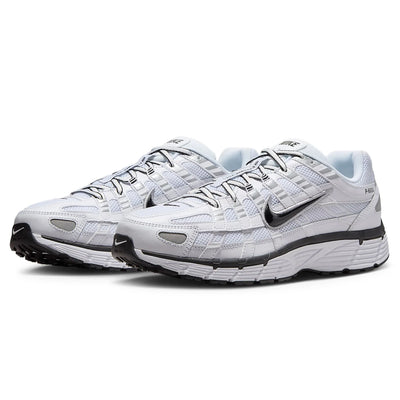 White P-6000 Metallic Silver Black