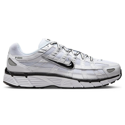 White P-6000 Metallic Silver Black