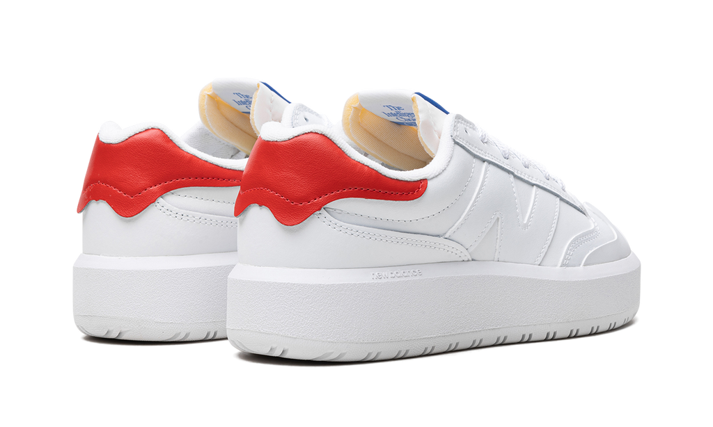 White CT302 / True Red