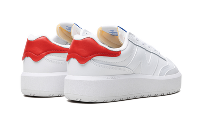White CT302 / True Red