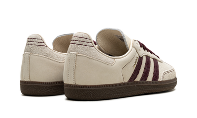 Samba White Wonder Maroon