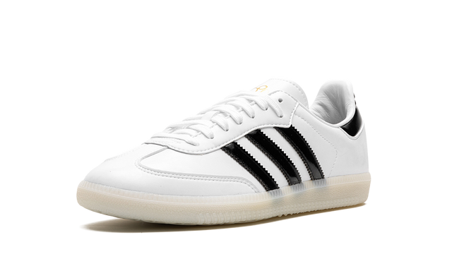 Samba White Patent Leather