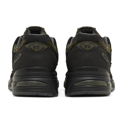 Black Stone Island x New Balance 991v2 MiUK Olive