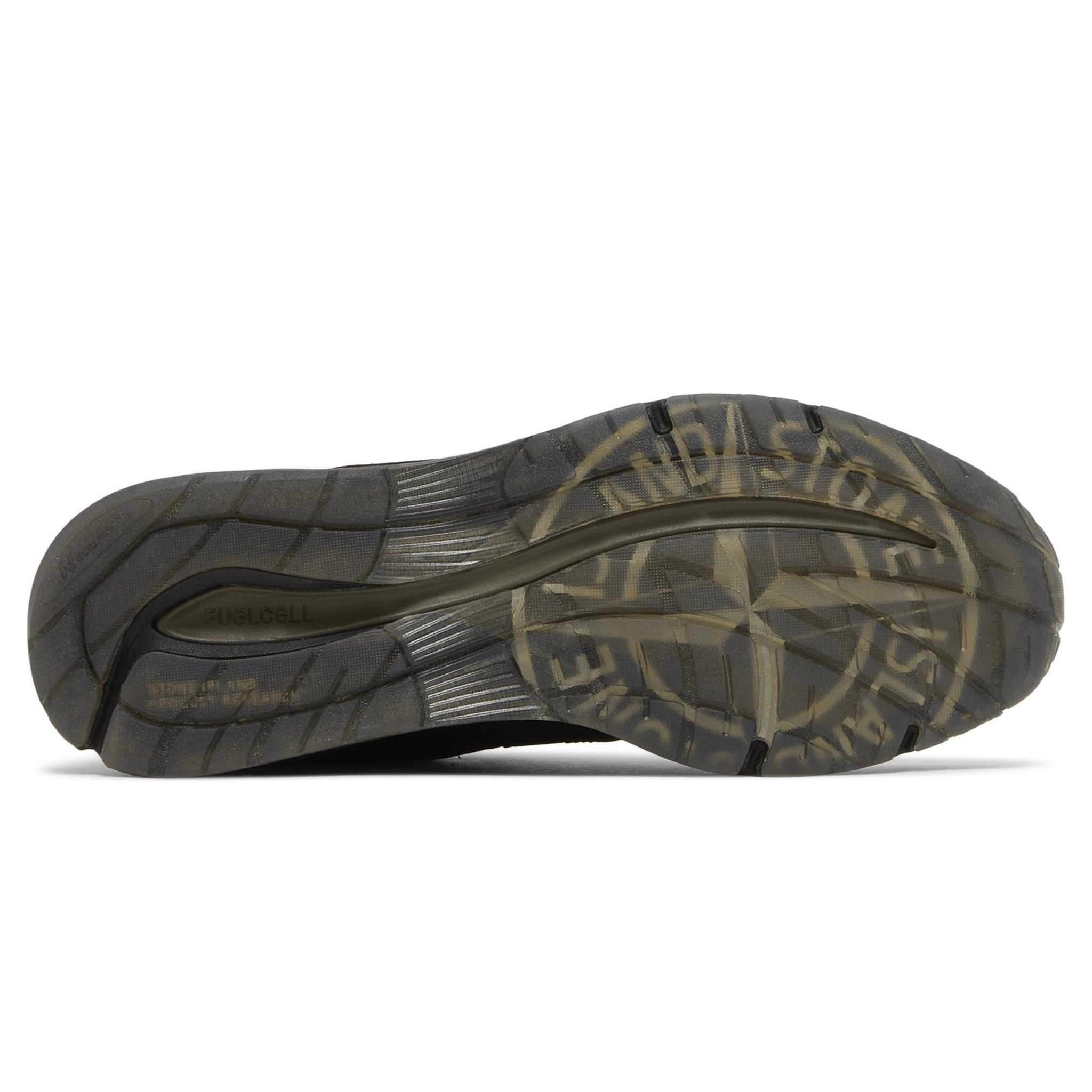 Black Stone Island x New Balance 991v2 MiUK Olive