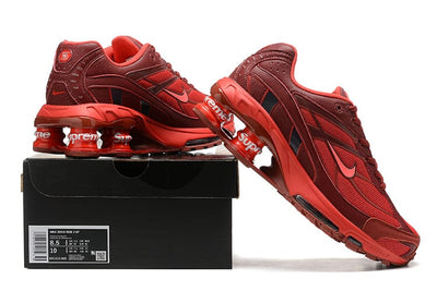 Red Supreme x Shox Ride 2